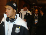 Flagrante da sada de Neymar do hotel Sheraton.