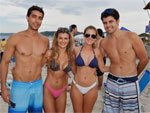 Henrique Bondim, Mirela Schweitzer, Luiza Schweitzer e Carlos Nyander