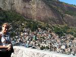 Rocinha, Rio de Janeiro de 2011 - R�bia Guedes, de Brusque, em agosto de 2011