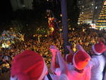 As crian�as dos corais podiam ver bem o p�blico l� das sacadas da SUCV
