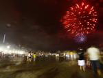 Foram 16 minutos de fogos em Balnerio de Cambori