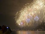 Queima de fogos na Beira-Mar Norte