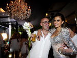 Os Djs Matheus e Juliana que tocaram no Rveillon do Donna