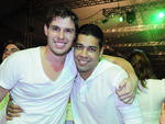 Bruninho e Andr Santos no Boutique