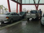 Chuva em shooping de Blumenau
