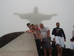 Rio de Janeiro - Letcia, Dennys, Rodrigo e Ana Paula Manske, de Blumenau, em dezembro de 2011