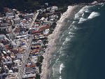 Reprter Voador do Santa, Patrick Rodrigues fotografou de parapente as praias de Bombinhas e Porto Belo.