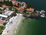 Reprter Voador do Santa, Patrick Rodrigues fotografou de parapente as praias de Bombinhas e Porto Belo.