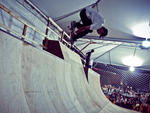 Atletas mostraram manobras ao pblico no Planeta Skate Jam