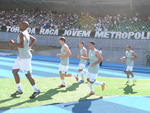 Foto do jogo entre Metropolitano e Marclio Dias