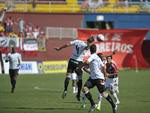 Foto da partida entre Joinville e Figueirense