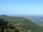Vista do morro da Borrusia, em Osorio, direo de Capo da Canoa.