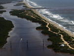 Praia da Barrinha e Lagoa do Rio Itapocu