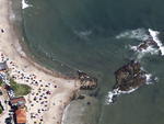 Vista das praias