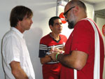 Dado Villa-Lobos e Marcelo Bonfá deram entrevista ao Roger Lerina, do Segundo Caderno
