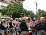Um princ�pio de confus�o se formou no deslocamento do Inter