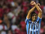 Marcelo Moreno comemorou seu primeiro gol em cl�ssicos Gre-Nal
