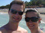 Varadero, Cuba - Gustavo Weingartner e Camila Bona, de Blumenau, em novembro de 2011
