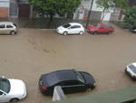 Imagens da chuva em Caxias do Sul