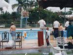 Tabajara Tnis Clube durante o vero dos anos 1980