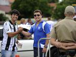 Foto do pr-jogo do clssico