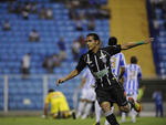 Comemorao do gol no Figueirense