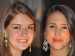 Priscila Teseh e Sarah Izabel