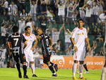 Lance do jogo entre Figueirense e Brusque