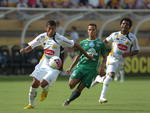 Lance de jogo da partida entre Chapecoense e Cricima