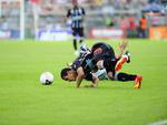 Lance de jogo da partida entre Cambori e Figueirense