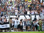 Foto do jogo entre Cambori e Figueirense