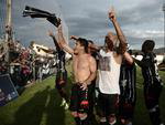 Figueirense comemora o ttulo do primeiro turno