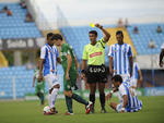 Foto de lance de jogo entre Ava e Metropolitano