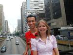 S�o Paulo - Thiago Castellain e Deise M�ller, de Blumenau, em dezembro de 2011