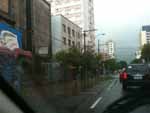 Chuva forte deixou o trnsito catico em Porto Alegre e provocou atrasos para quem saa de casa nesta manh