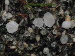 Queda de granizo em Blumenau