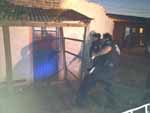 So cumpridos 95 mandados de priso temporria e 124 de busca e apreenso.