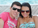 Junior Freitas e Tatiany do Vale