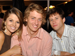 Glaucia Machado, Luiz Felipe e Tiago Phillipi