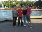 Curitiba, Paran� - Dirce, Lindomar e Deise Flores e Alexandre Bonanomi, de Blumenau, em abril de 2012