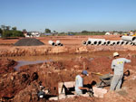 Loteamento 1, no bairro Mato Grande, j tem 20% do servio de infraestrutura concludo