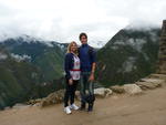 Machu Picchu, Peru - Rute e Steven Baumgarten, de Blumenau, em maro de 2012