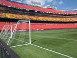 Imagem do Estdio FedEx Field, em Washington, nos Estados Unidos