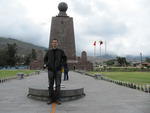 Metade do Mundo, Equador - Rodrigo Ronchi, de Blumenau, em outubro de 2010