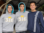 Bernardo Locks, Felipe Souza e Bruno dos Santos