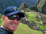 Machu Picchu, Peru - Mrio Cezar Threiss, de Gaspar, em abril de 2012