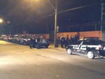 Sada da polcia para a Vila Nazar