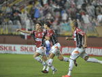 Alex comemora primeiro gol do JEC, feito antes de um minuto de jogo