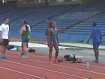 Evelyn dos Santos faz parte da equipe brasileira que vai disputar revezamento 4x100
