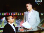 Ex-jogador de basquete e agora comentarista, o chins Yao Ming